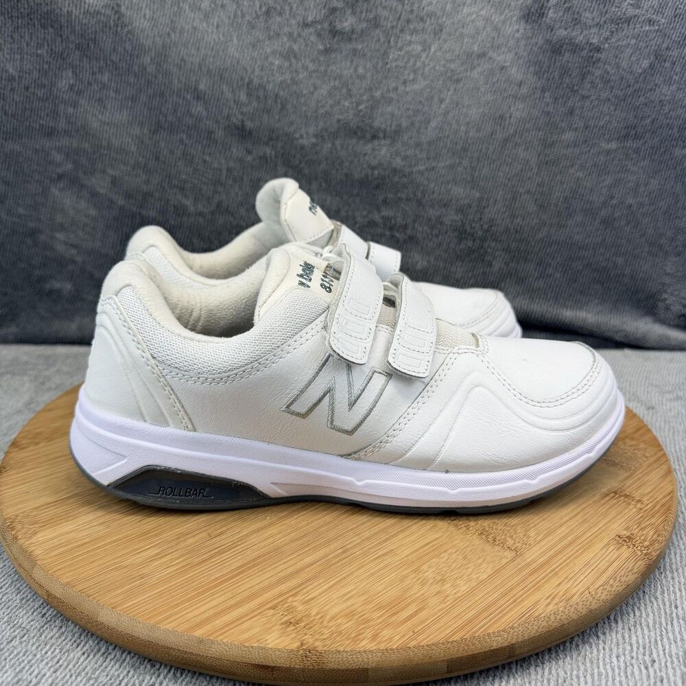 New Balance 813 Shoes Womens Size 7 D White Leather Walking Sneakers WW813HWT